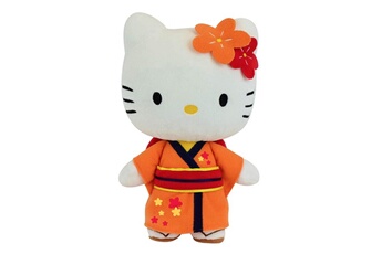 Figurine pour enfant Wtt Peluche - hello kitty - kimono 25 cm