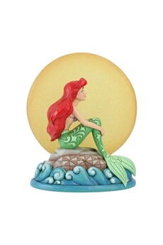 Statue Disney Princesses Figurine de Collection Ariel Lune Lumineuse