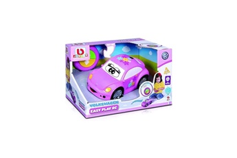 Voiture télécommandée Bburago Bb junior voiture rc télécommandée - 1er âge coccinelle infrarouge rose