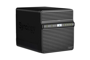 Carcasa para disco duro Synology ds420j 4bay 1.4 ghz qc 1gb ddr4 1x gbe 2x usb 3.0 negro