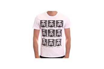Déguisement adulte Cotton Division T-shirt star wars stormtrooper emotions