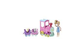 Poupée Mattel Barbie - cheslea et le train des animaux