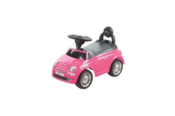 Porteur bébé Ferti Fiat 500 trotteur avec klaxon - de 12 a 36 mois - couleur rose