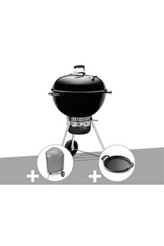Barbecue Weber Barbecue Master-Touch GBS 57 cm Noir + Housse + Plancha
