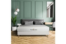 Ensemble sommier + matelas LANCASTER ressorts ensachés et mémoire de forme 140x190