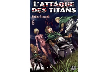 Livre d'or Hachette Livre Rattachement Manga - l'attaque des titans - tome 06
