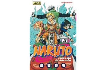 Livre d'or Media Diffusion Manga - naruto - tome 5