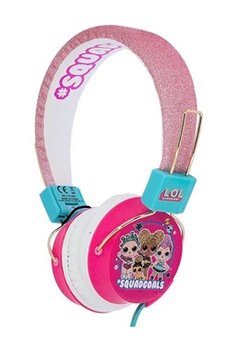 Casque audio Otl casque LOL Surprise Squadgoals pink glitter junior