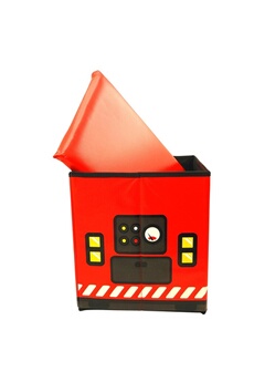 Figurine de collection Bieco Bieco 04201307 - boîte de rangement pompiers avec fonction banc
