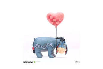 Figurine pour enfant Enesco Winnie l'ourson - statuette bourriquet avec ballon coeur 20 cm
