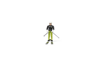 Figurines animaux Bruder Bruder - skieur avec accessoires - 10,7 cm