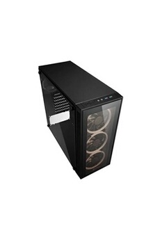Boîtier PC Sharkoon TG4 RGB - Tour - ATX - pas d'alimentation - noir, RGB - USB/Audio