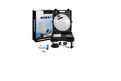 Antenne satellite Megasat Kit camping car hd me parabole 35 cm + lnb single  0,1db hdme | Darty