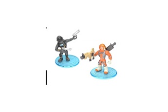 Figurine pour enfant Alpexe Fortnite battle royale - pack duo figurines 5cm - mission specialist et dark voyager