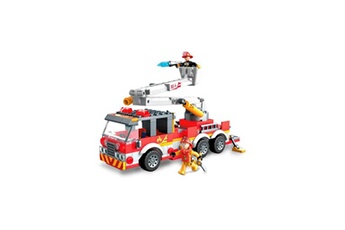 Autres jeux de construction Alpexe Mega construx camion de pompier - glk54 - briques de construction - 5 ans et +