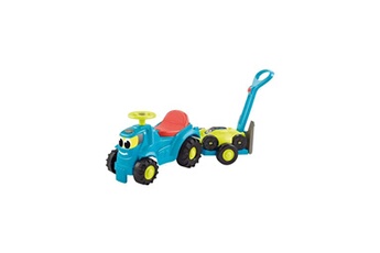 Porteur bébé Alpexe Ecoiffier - 4350 - tracteur remorque + tondeuse 103,5 cm