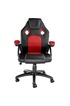 Tectake Chaise gamer MIKE - noir/rouge photo 3