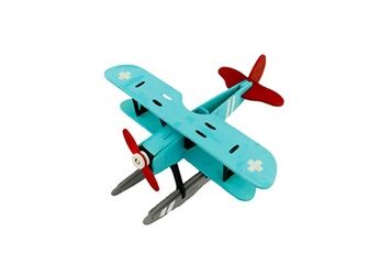 Autres jeux créatifs AUCUNE Puzzle en bois modèle kit de peinture jouets pour enfants construction de puzzle artisanat éducatif 25 ml une