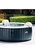 Intex Spa gonflable PureSpa Blue Navy rond Bulles 6 places - photo 8