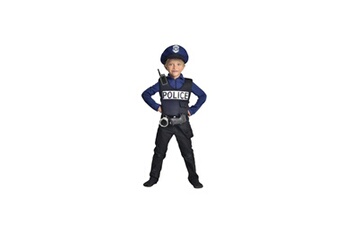 Déguisement enfant Alpexe Cesar déguisement policier - taille 5/7 ans