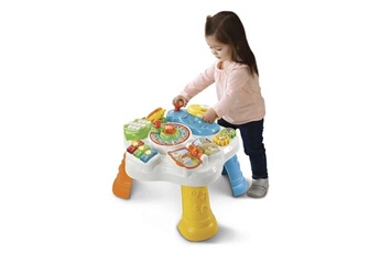 Balle, jouet sensoriel Marque Generique Table activite - jouet d'activite ma table d'activités bilingue (multicolore)
