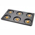 Lacor Plat Rond Robust 40 Cm Aluminium Anti-Adhésif Noir