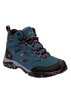chaussures de randonnée regatta - chaussures montantes de randonnée holcombe - femme (41 fr) (bleu sarcelle/violet clair) - utrg3705
