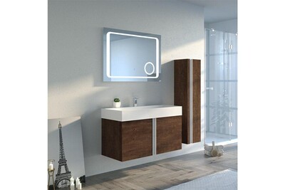 Meuble Salle De Bain Distribain Meuble De Salle De Bain Boreal 1000 Darty