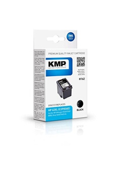 Cartouche d'encre KMP H162 - 12 ml - noir - compatible - cartouche d'encre (alternative pour : HP 62XL, HP C2P05AE) - pour HP ENVY 55XX, 56XX, 76XX; Officejet 200, 250,