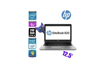 Pc Portable Hp Elitebook 820 G2 I5 5300U 8Go 240Ssd - Grade A