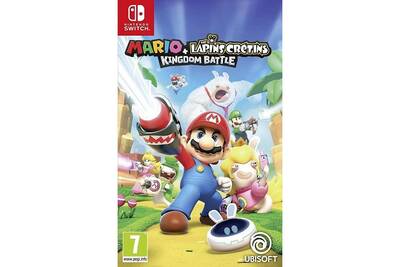 Jeu Switch Ubisoft Mario Et The Lapins Cretins Kingdom Battle Switch Darty