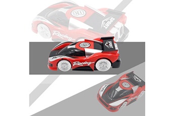 Circuit voitures AUCUNE Mini cascade haute vitesse avec télécommande légère off road vehicle car toy toy rouge