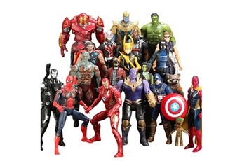 Poupée AUCUNE Marvel avengers infinity war thanos action figure statue jouet 20 pcs / ensemble