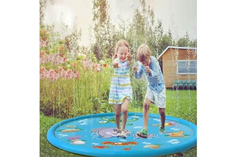 Poupée AUCUNE Enfants outdoor summer fun game party toy sprinkler pad play mat toddler water toys jaune