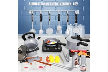 Autres jeux créatifs AUCUNE Play-house simulation cuisine 36 pièces jouets bébé cuisine repas jouet grand cadeau