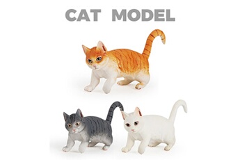 Poupée AUCUNE Modèle de chat mignon utilisé pour éduquer les jouets pour enfants et imiter les cadeaux pour enfants