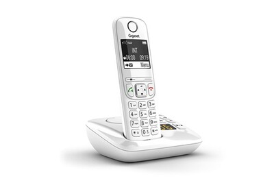Gigaset Téléphone sans fil GIGASET AS690A Blanc 