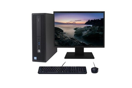 Unité Centrale Hp Pc hp prodesk 600 g2 sff i5-6400 3.30ghz 8go/320go wifi w10 + ecran 19 - Darty