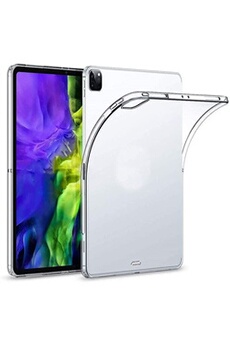 Housse Tablette XEPTIO New Apple iPad PRO 12,9 pouces 2020 / iPad PRO 12,9 2021 M1 - Coque Protection arrière gel tpu transparente smartphone UltimKaz pour Nouvel iPad PRO