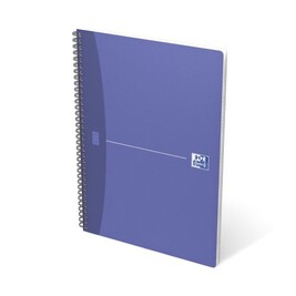 Oxford Office Carnet Répertoire Spirale 11x17cm 180 Pages Ligné 6mm - Couverture PP
