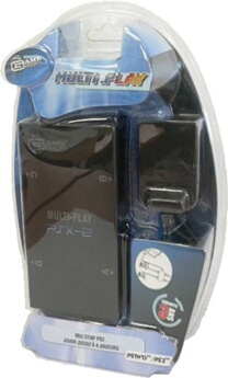 Adaptateur Multi-Joueurs 4 Ports pour Playstation 2