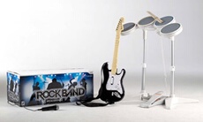 Pack d'instruments Wii pour Rock Band