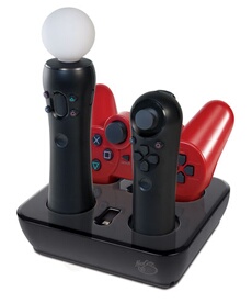 Station de charge pour PS Move et manettes PS3