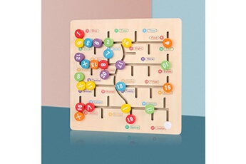 Autre jeux éducatifs et électroniques AUCUNE Shift maze puzzle en bois bébé jouets mobile appariement numérique lettres enfant tôt