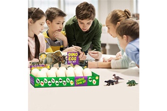 Autre jeux éducatifs et électroniques AUCUNE Dinosaur toys dino eggs kit kids gifts open 12 unique dinosaur eggs mignon dinosaurs
