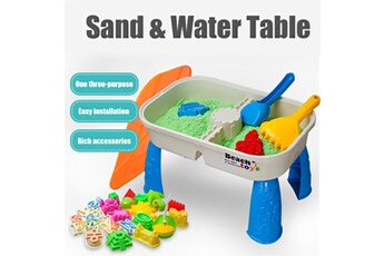 Autre jeux éducatifs et électroniques AUCUNE Sand & water table outdoor garden sandbox set play table kids summer beach toy