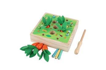 Autre jeux éducatifs et électroniques AUCUNE Jouet en bois enfants radis bug jeu jeu étude parent-enfant jouet éducatif multicolore