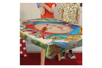 Tapis pour enfant House Of Kids Tapis enfant 100x140 cm rectangulaire nappe circuit cirque multicolore chambre adapté au chauffage par le sol