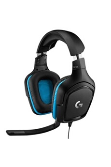 Casque Avec Microphone - G431 Dolby 7.1 Surround Sound Stereo Folding Noise Reduction Competition Gaming Casque écouteur