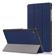 GENERIQUE - Étui pour Lenovo Tab M10 FHD Plus X606F - Support Tri-pliure - Bleu
